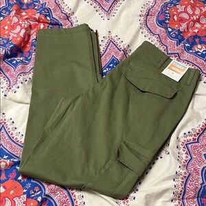 Women's Olive Cargo Pants